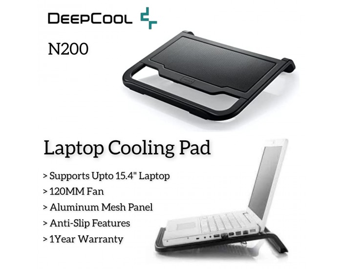 Deepcool Laptop Cooling Pad N Bundela